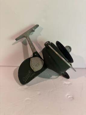 Vintage DAM Spinning Reel. Berlin West, Quick Super, Large Reel, Nice Original